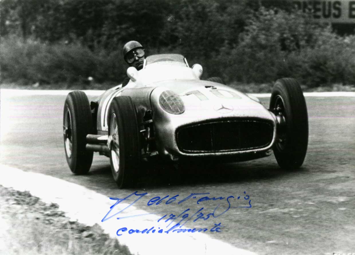 Juan Fangio Autograph Autogramm | ID 15914962289021