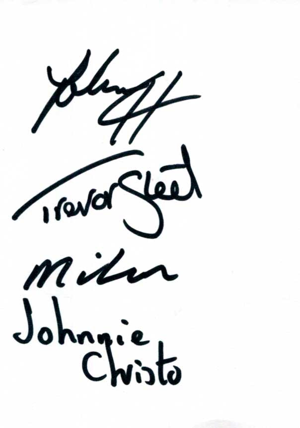 The Escape Club Autograph Autogramm | ID 15915569774973