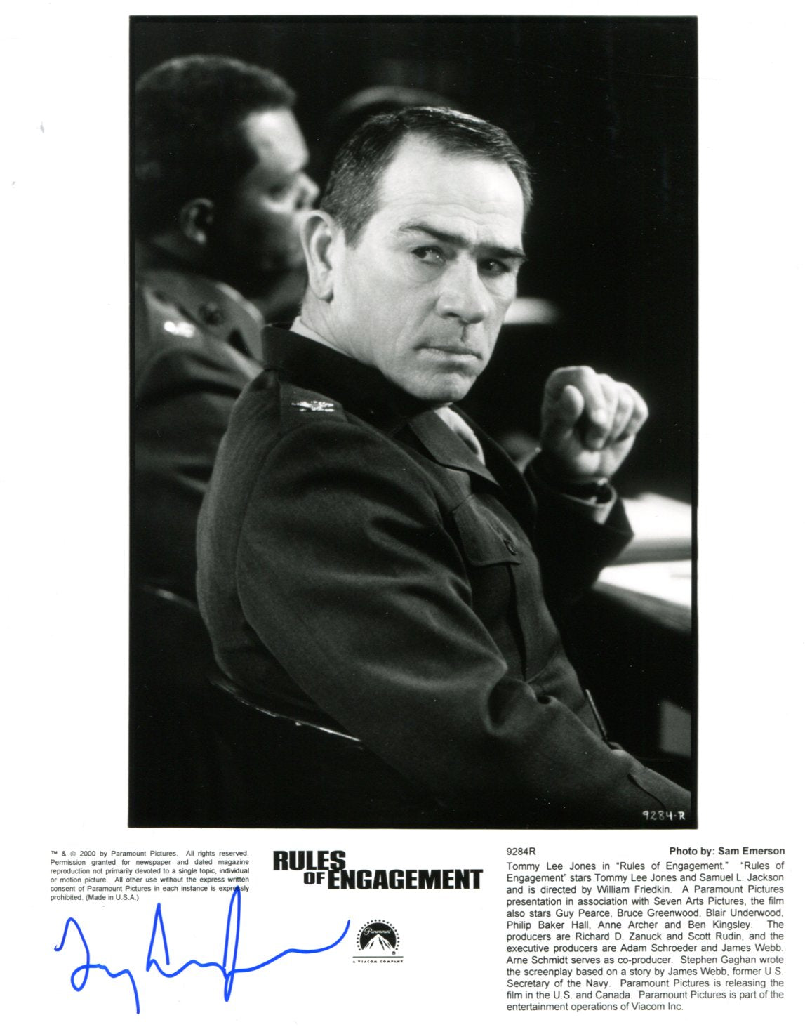 Tommy Lee Jones Autograph Autogramm | ID 15919658533245