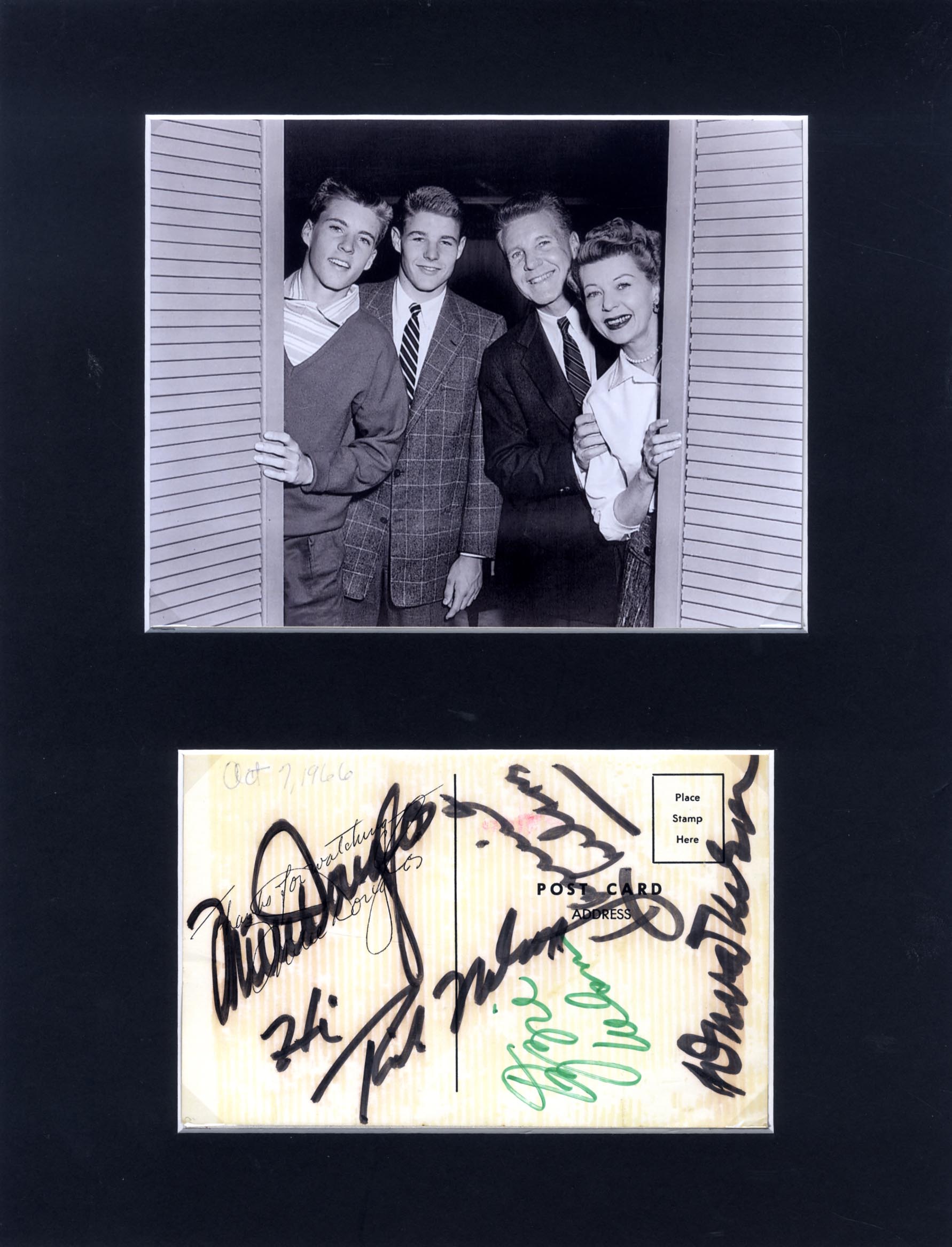Rick Nelson &amp; family Autograph Autogramm | ID 15923044123005