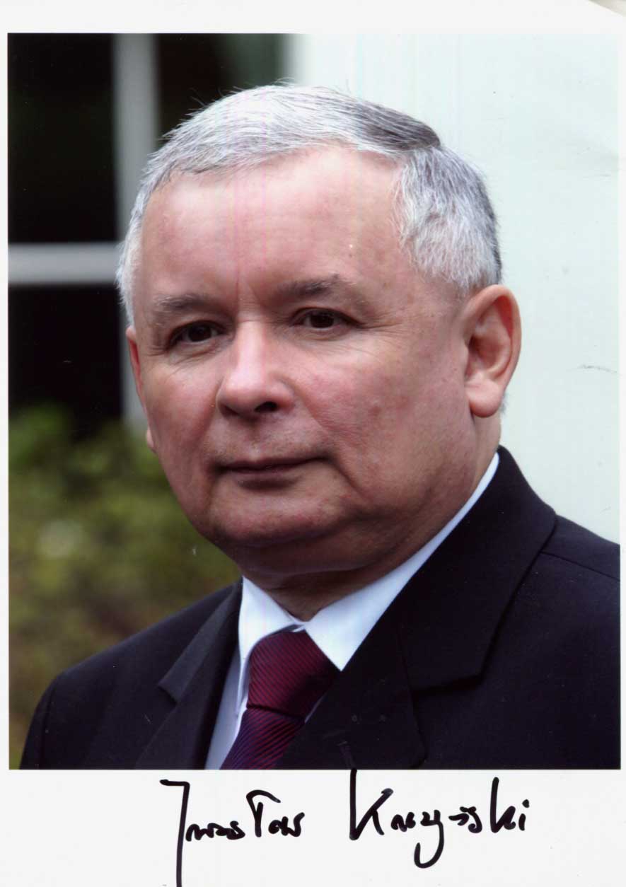 Jarosław Aleksander Kaczyński Autograph Autogramm | ID 15923927351677