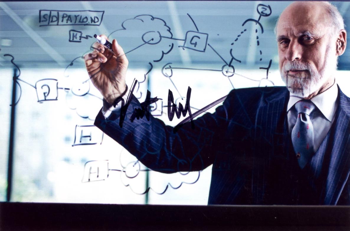 Vinton G. Cerf Autograph Autogramm | ID 15926612001149