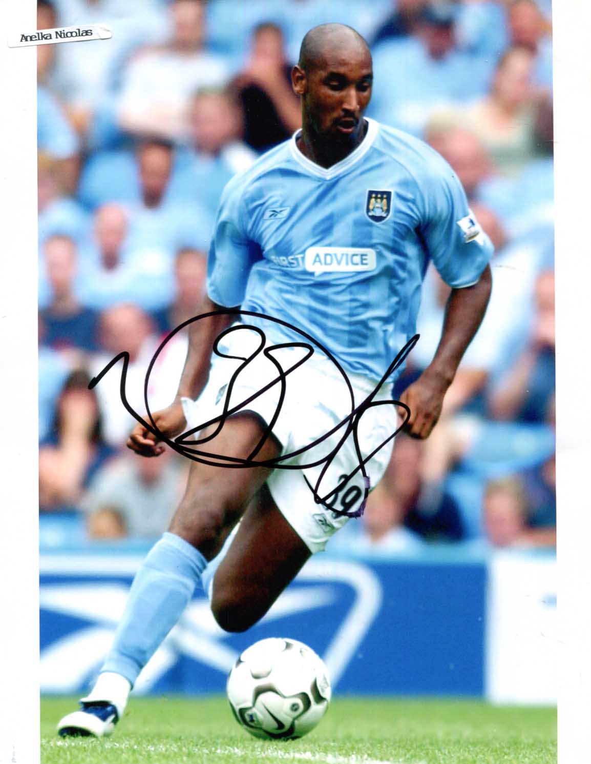 Nicolas Anelka Autograph Autogramm | ID 15927578624381