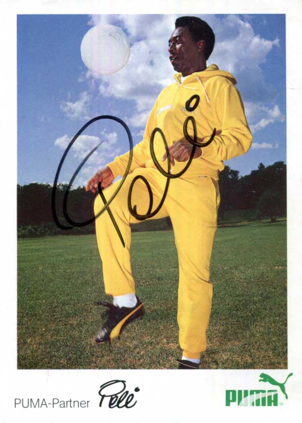Edson Arantes do Nascimento `Pelé` Autograph Autogramm | ID 15927602119037
