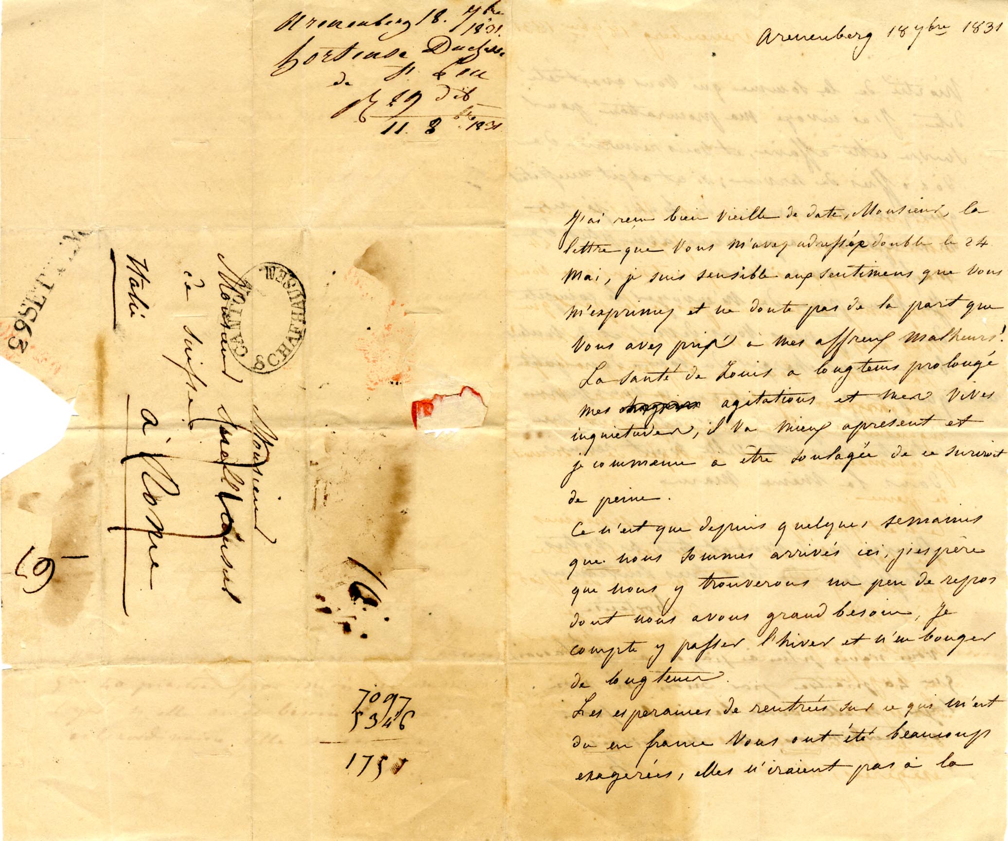 Napoléon Bonaparte family (4) Autographs
