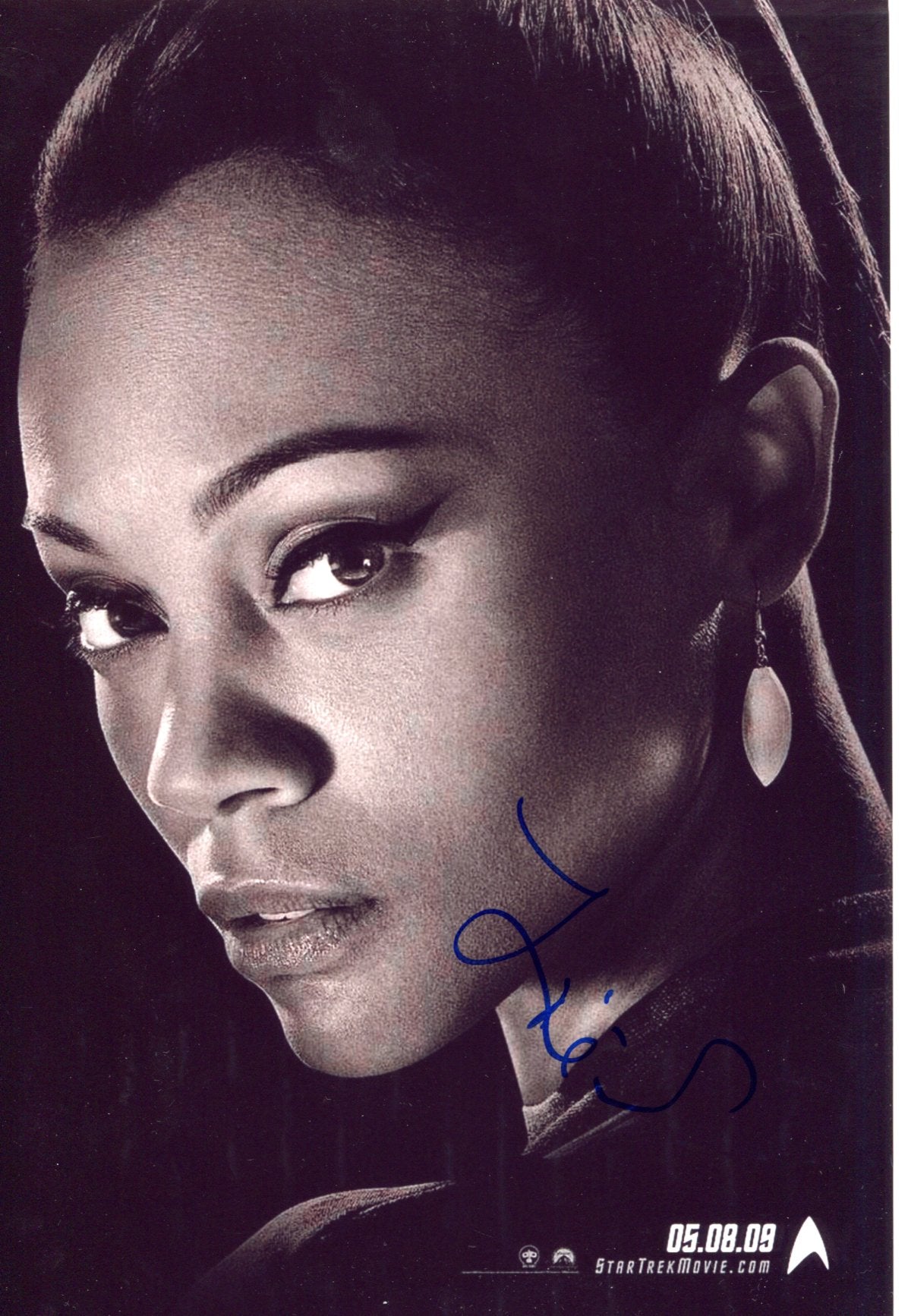 Zoe Saldana Autograph Autogramm | ID 15930998063485