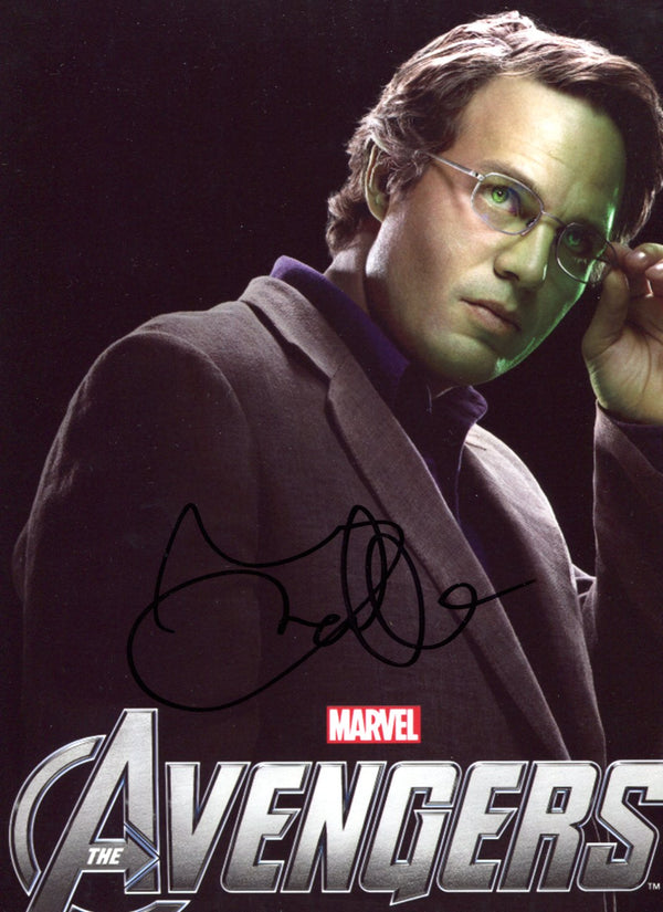 Mark Ruffalo autograph, IP signed photograph