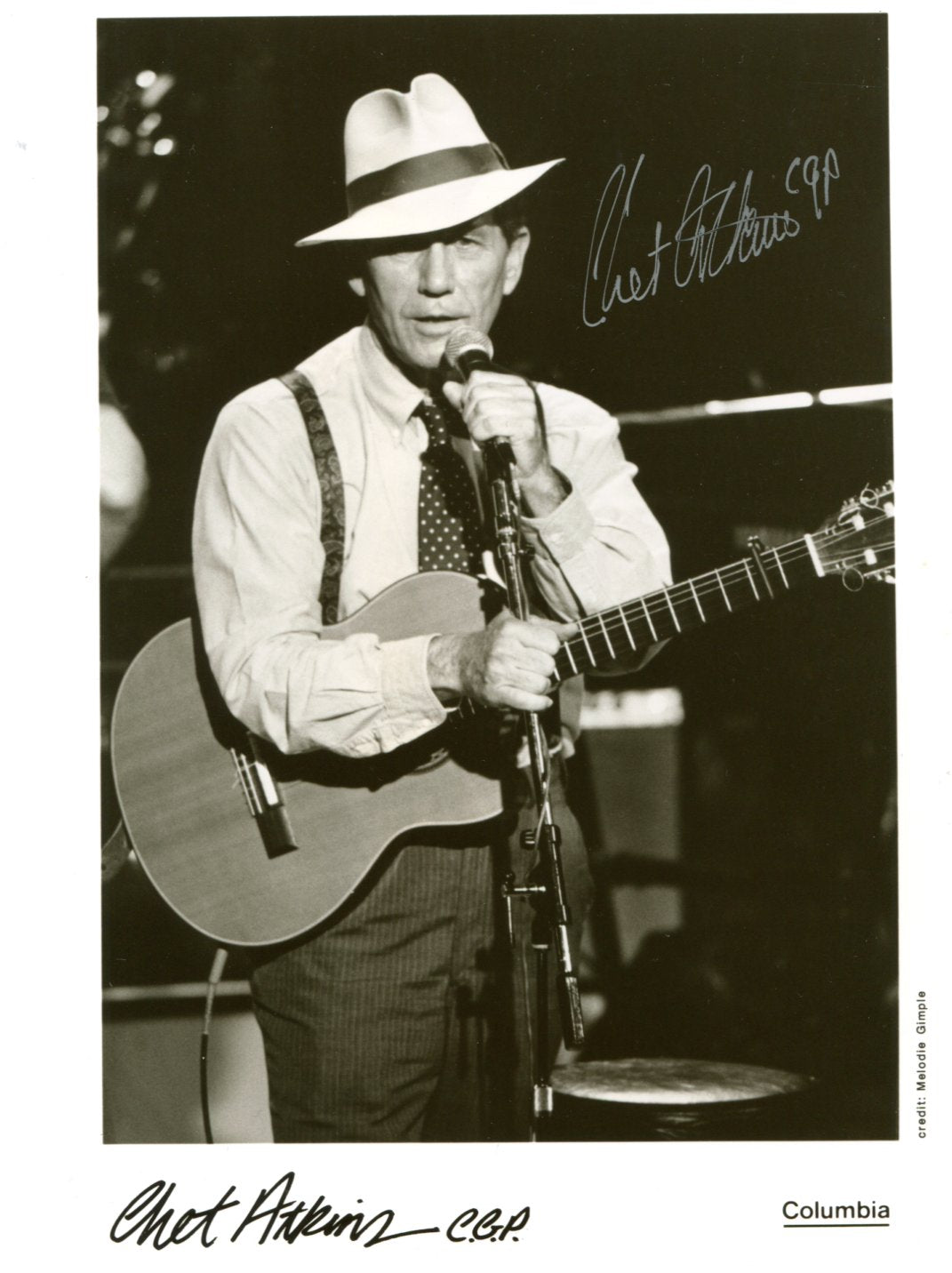 Chet Atkins Autograph Autogramm | ID 15940027285885