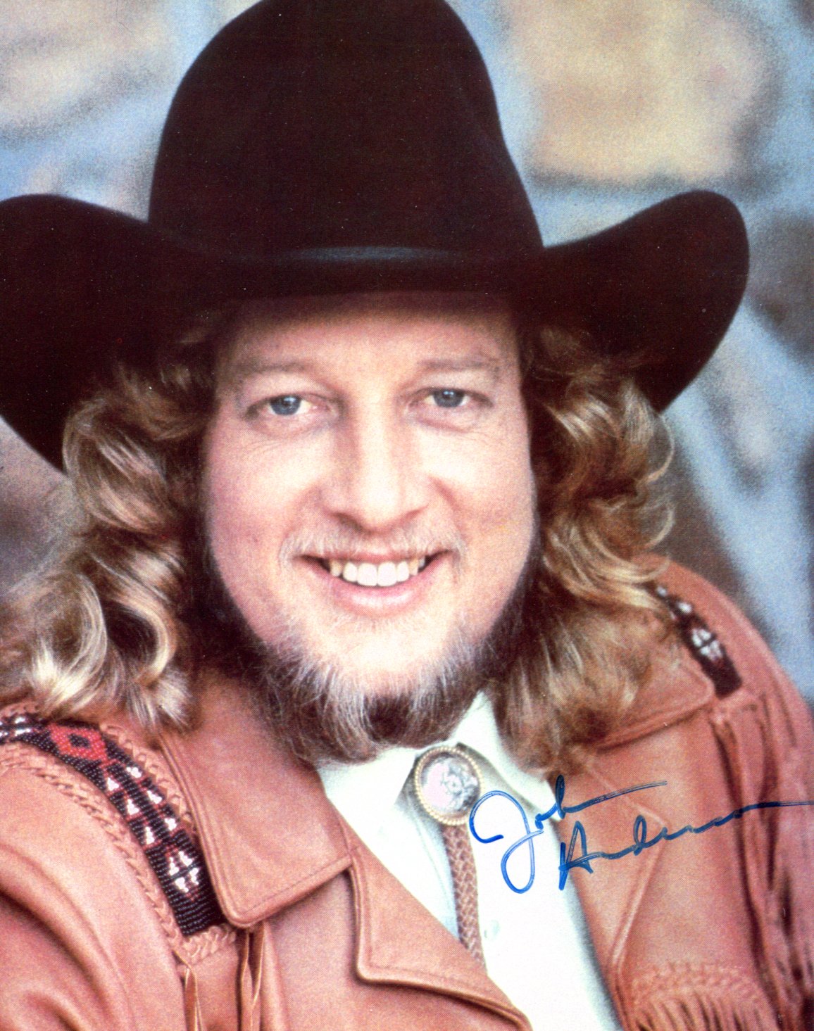 Jon Anderson Autograph