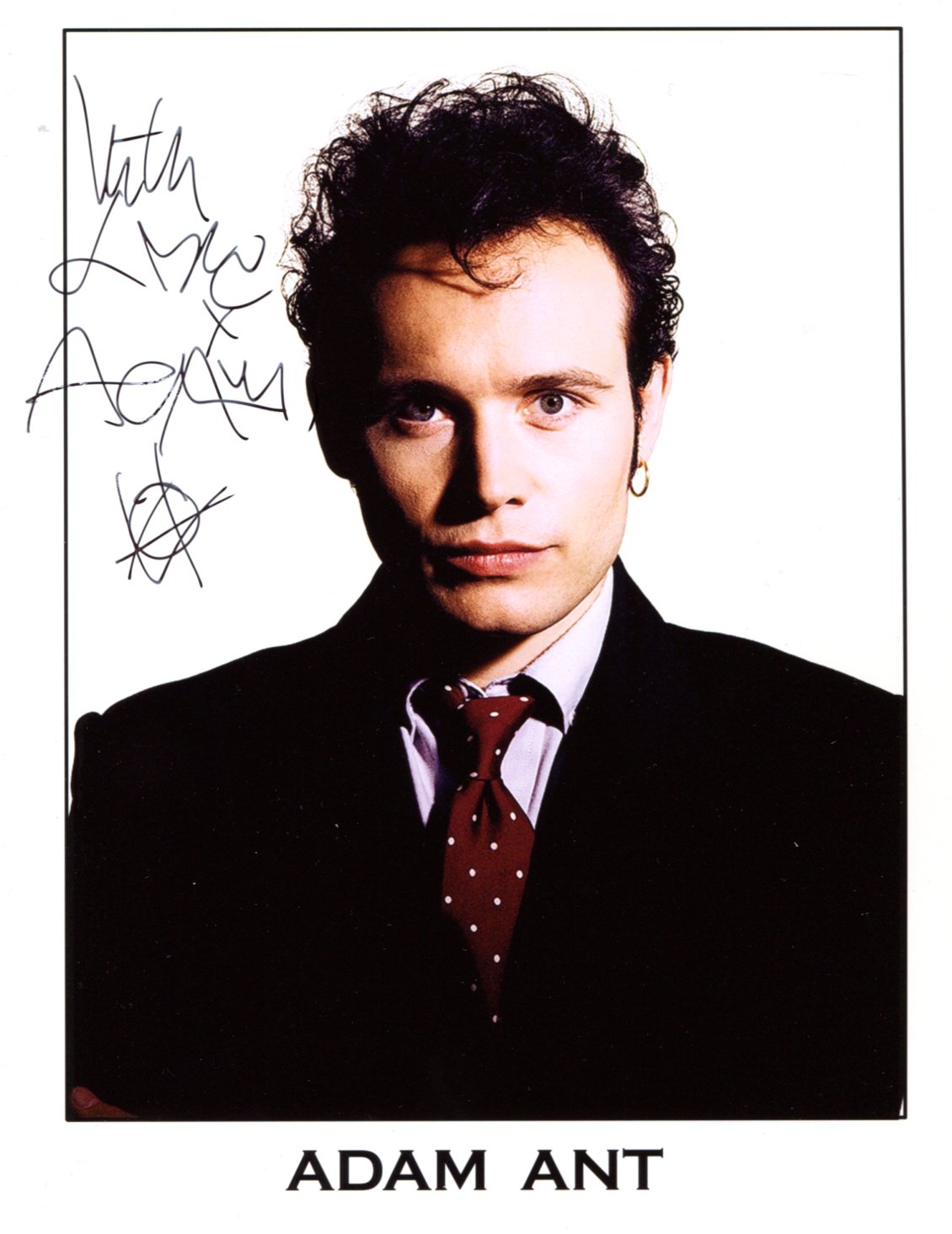 Adam Ant Autograph Autogramm | ID 15940891083133