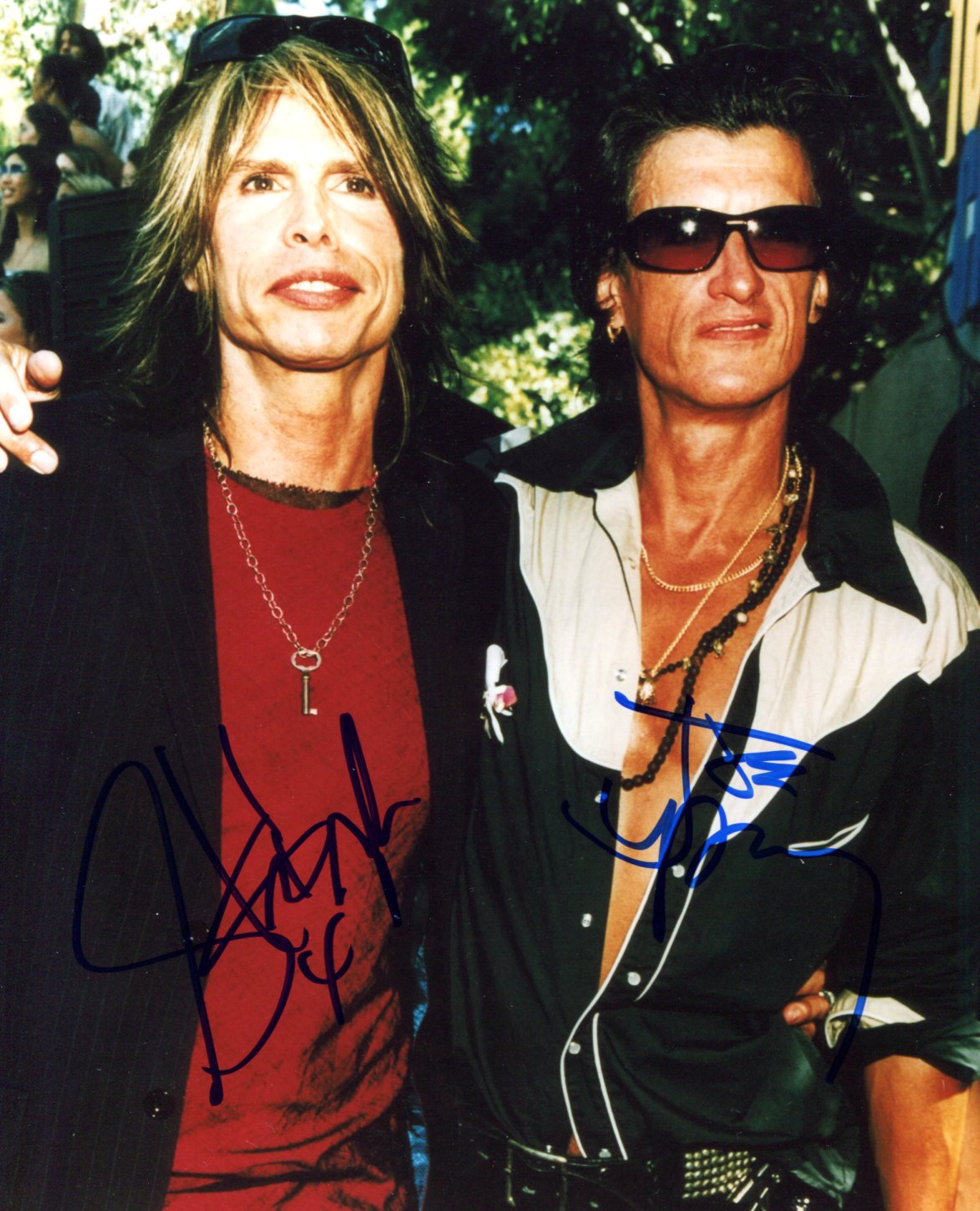 Steven &amp; Joe Tyler &amp; Perry Autograph Autogramm | ID 15940987847037