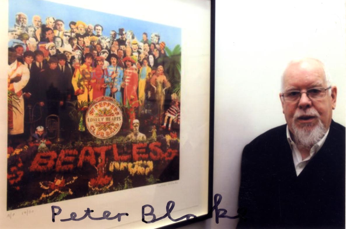 Peter Blake Autograph Autogramm | ID 15941532221821