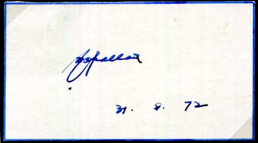 William Gopallawa Autograph Autogramm | ID 15942303613309