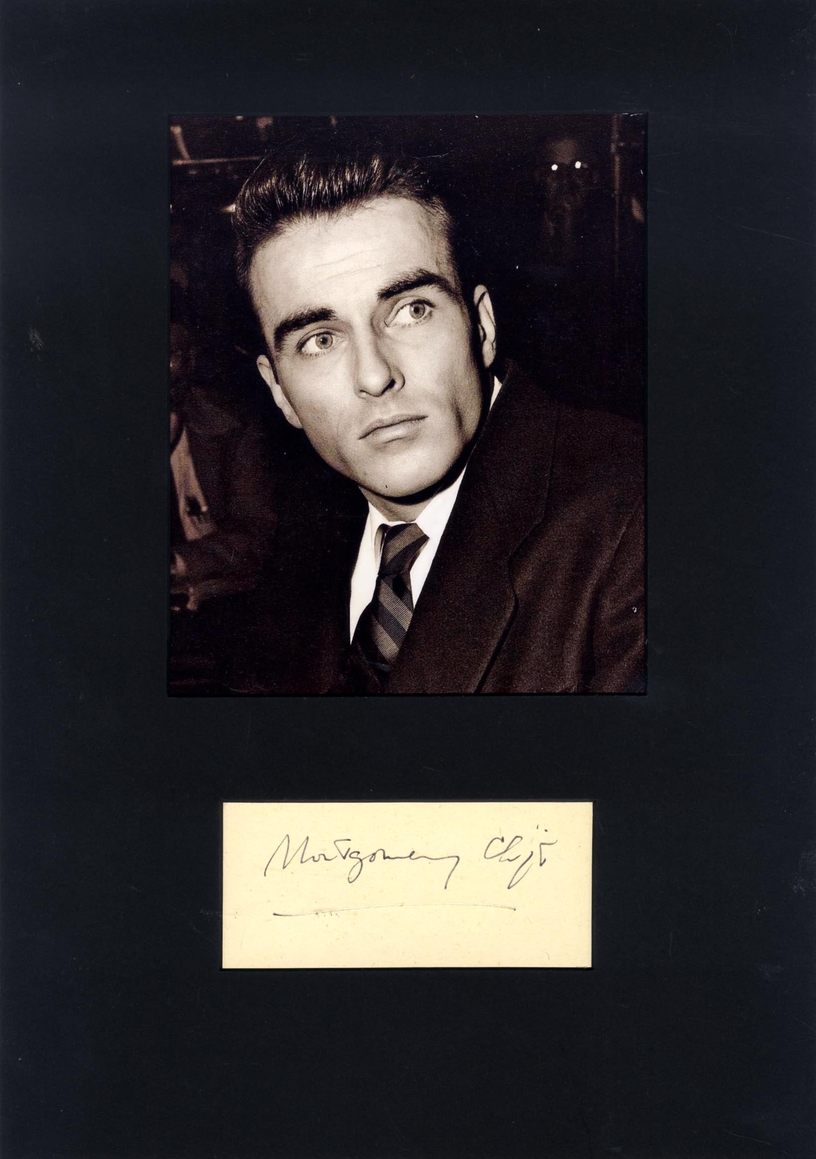 Montgomery Clift Autograph Autogramm | ID 15943249133949