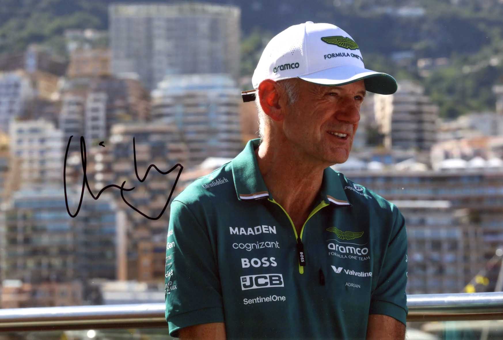 Adrian Newey Autograph Autogramm | ID 15943872119165