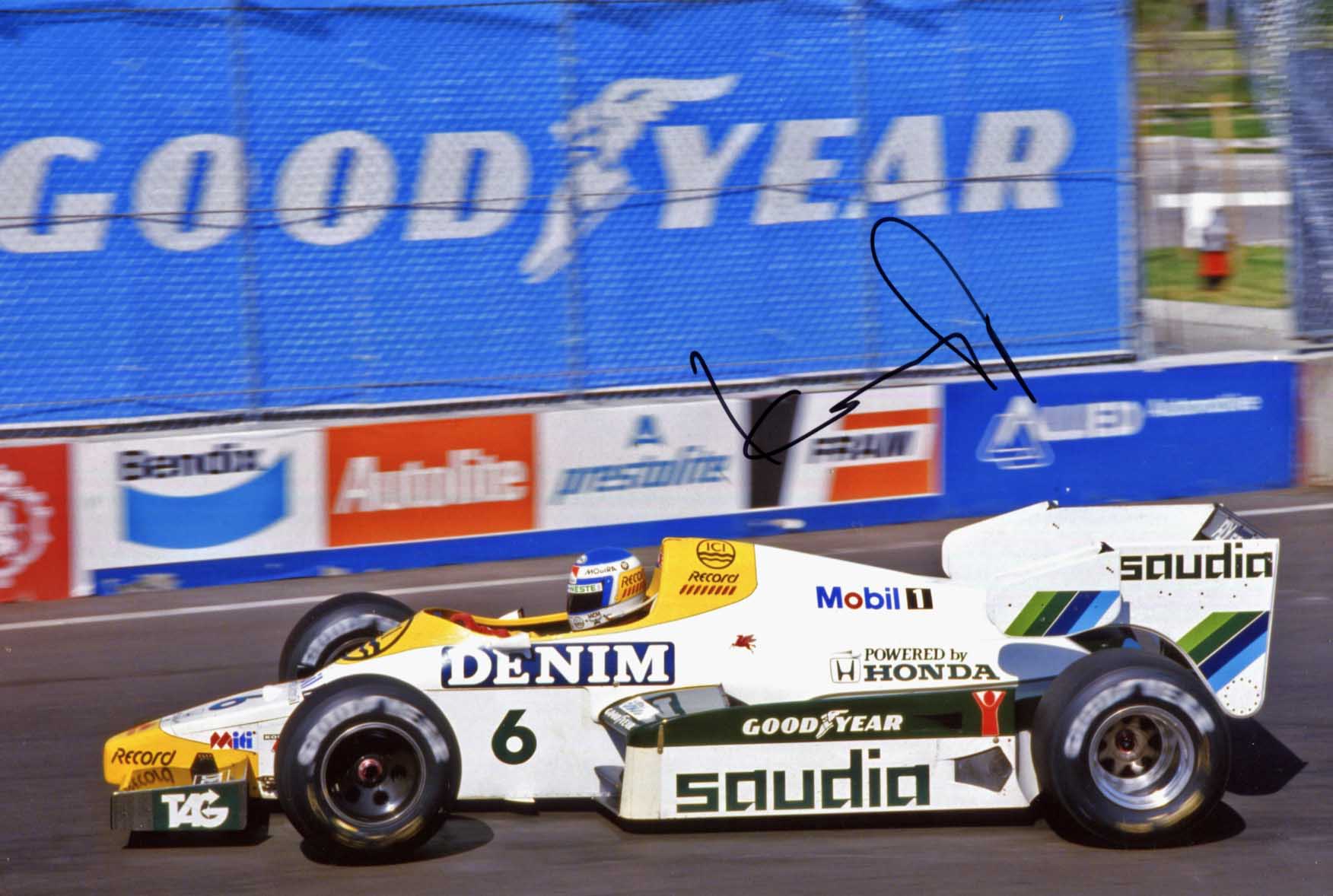 Keke Rosberg Autograph Autogramm | ID 15944377794941