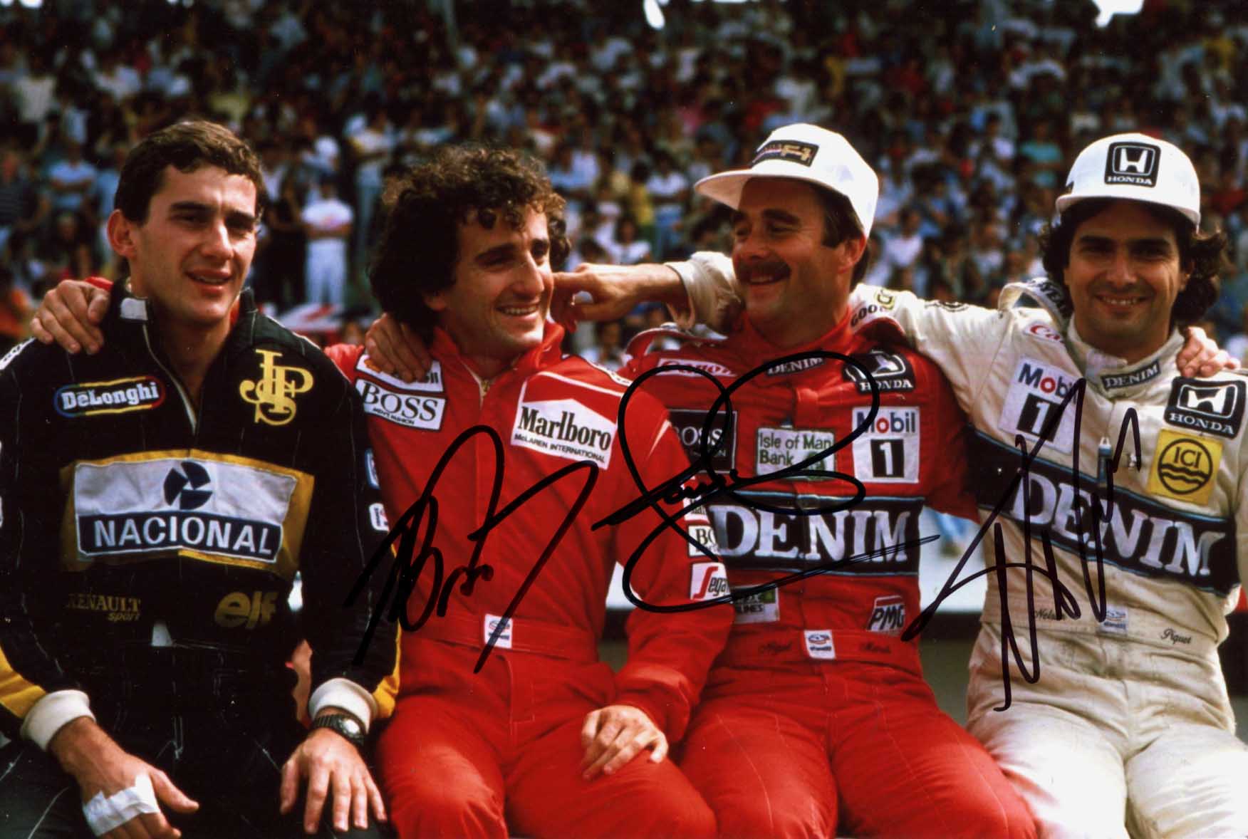 Alain Prost Autograph Autogramm | ID 15944381792637