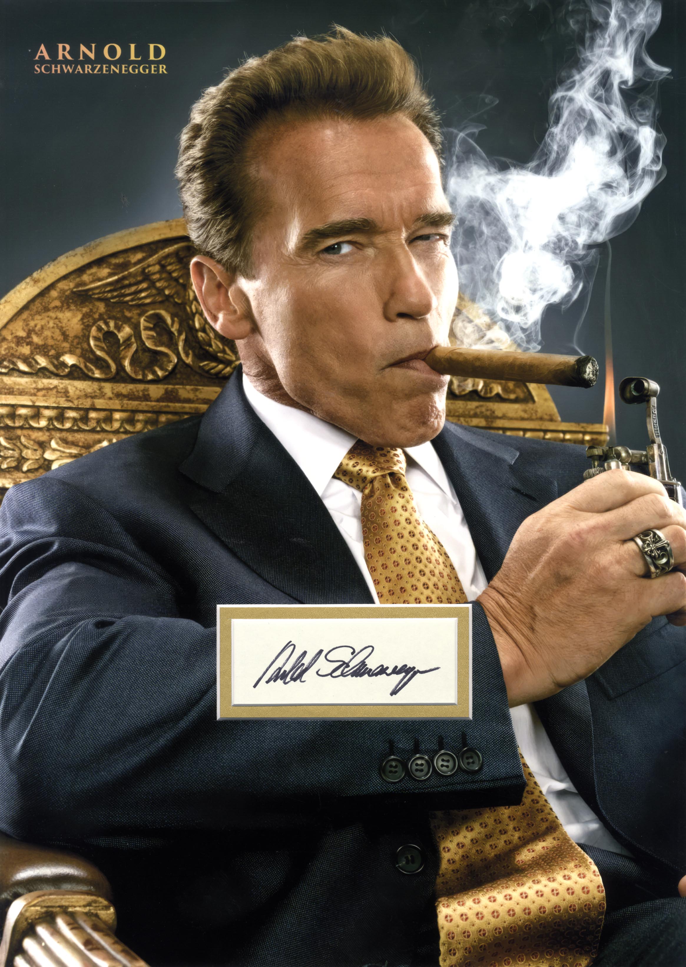 Arnold Schwarzenegger Autogramm
