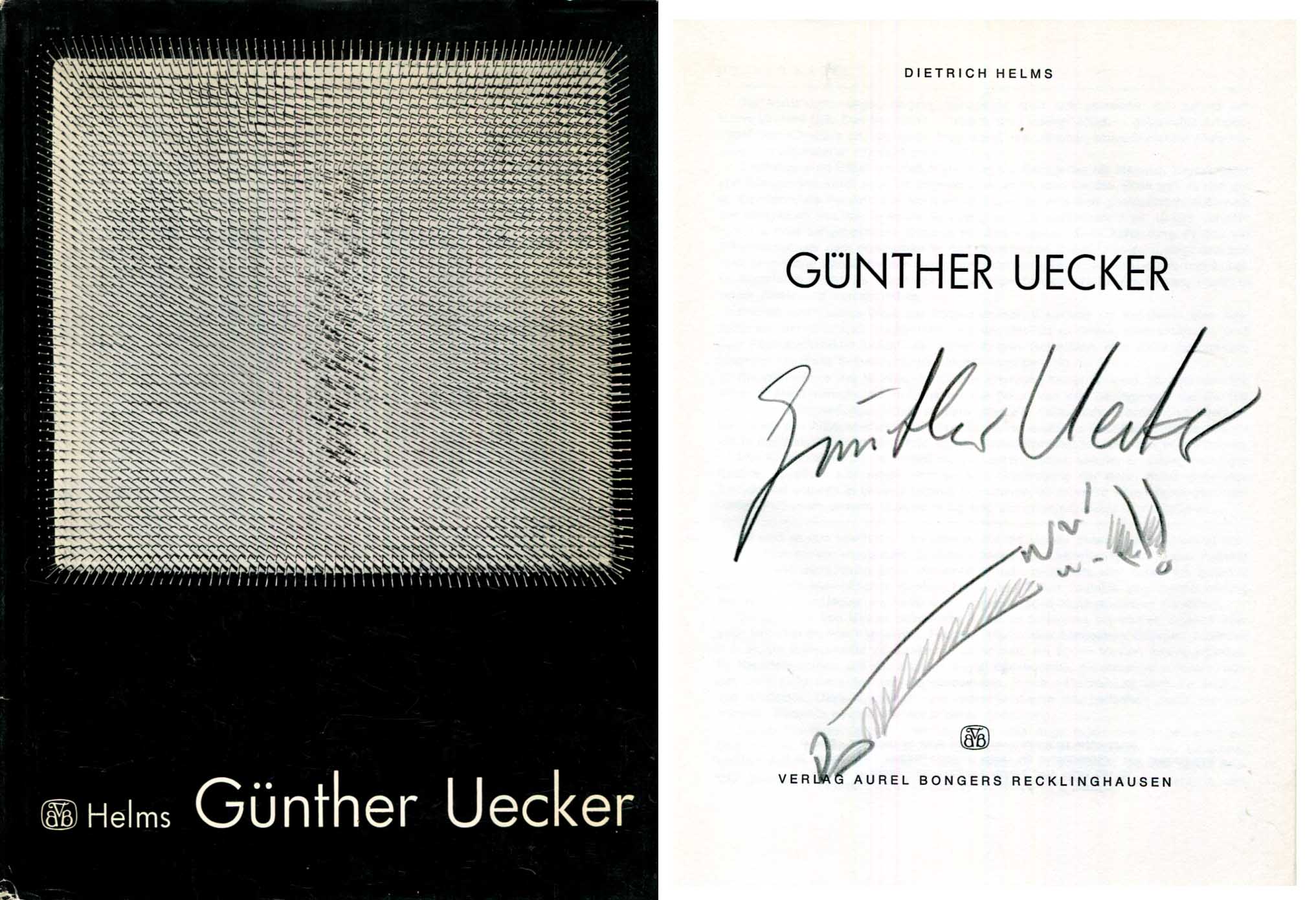 Günther Uecker Autograph