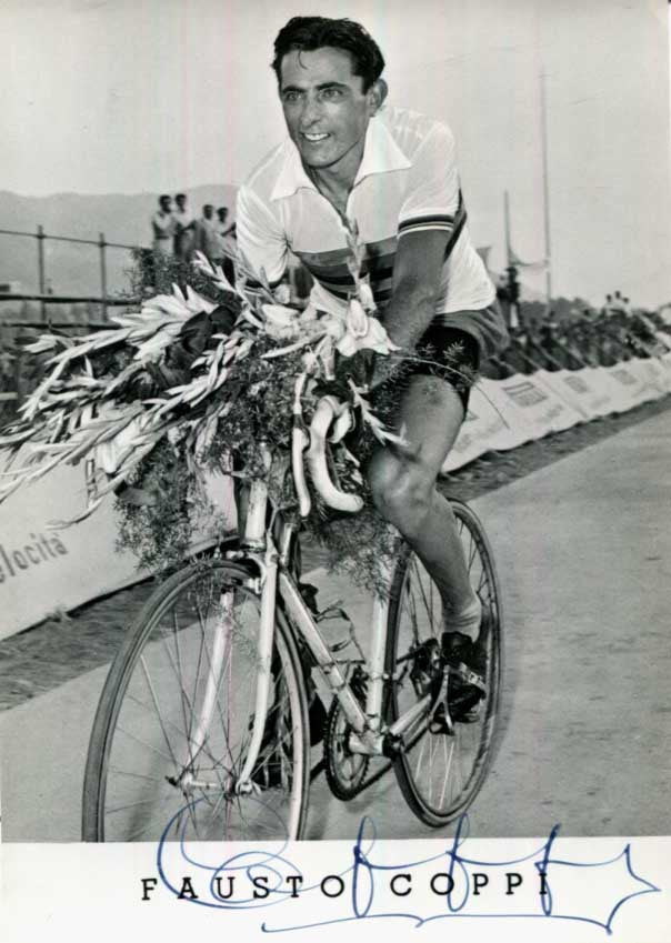 Fausto Coppi Autograph Autogramm | ID 15959926178173