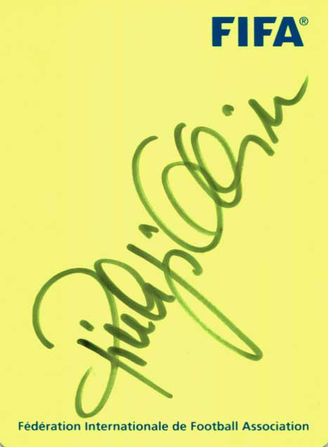 Pierluigi Collina Autograph Autogramm | ID 15960258543997