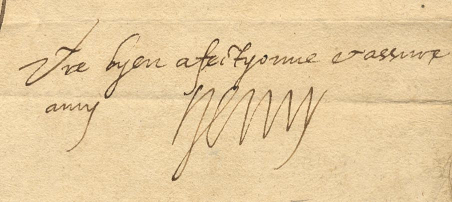 König Henry IV. von Frankreich Autogramm