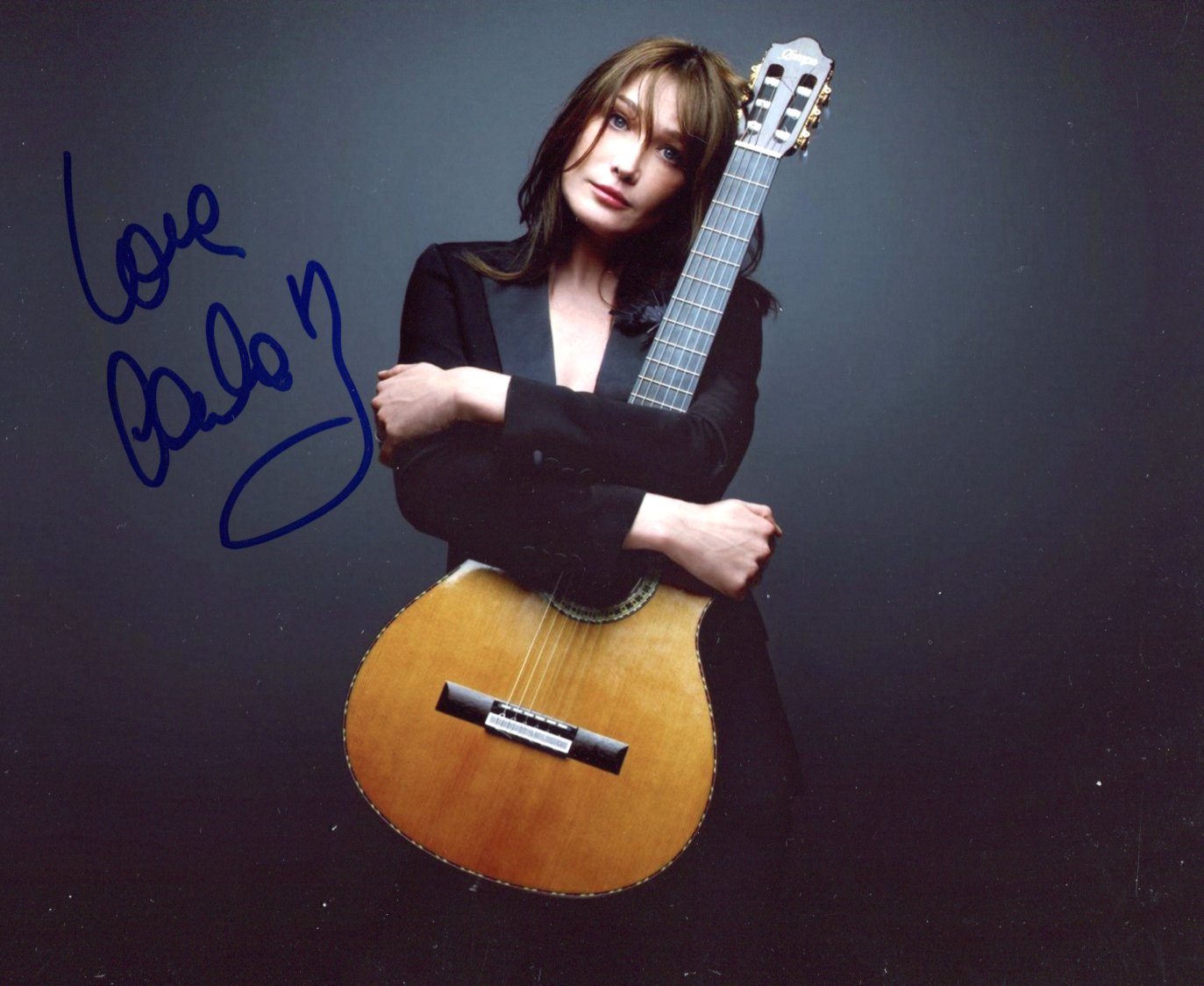 Carla Bruni Autograph Autogramm | ID 15972771299709