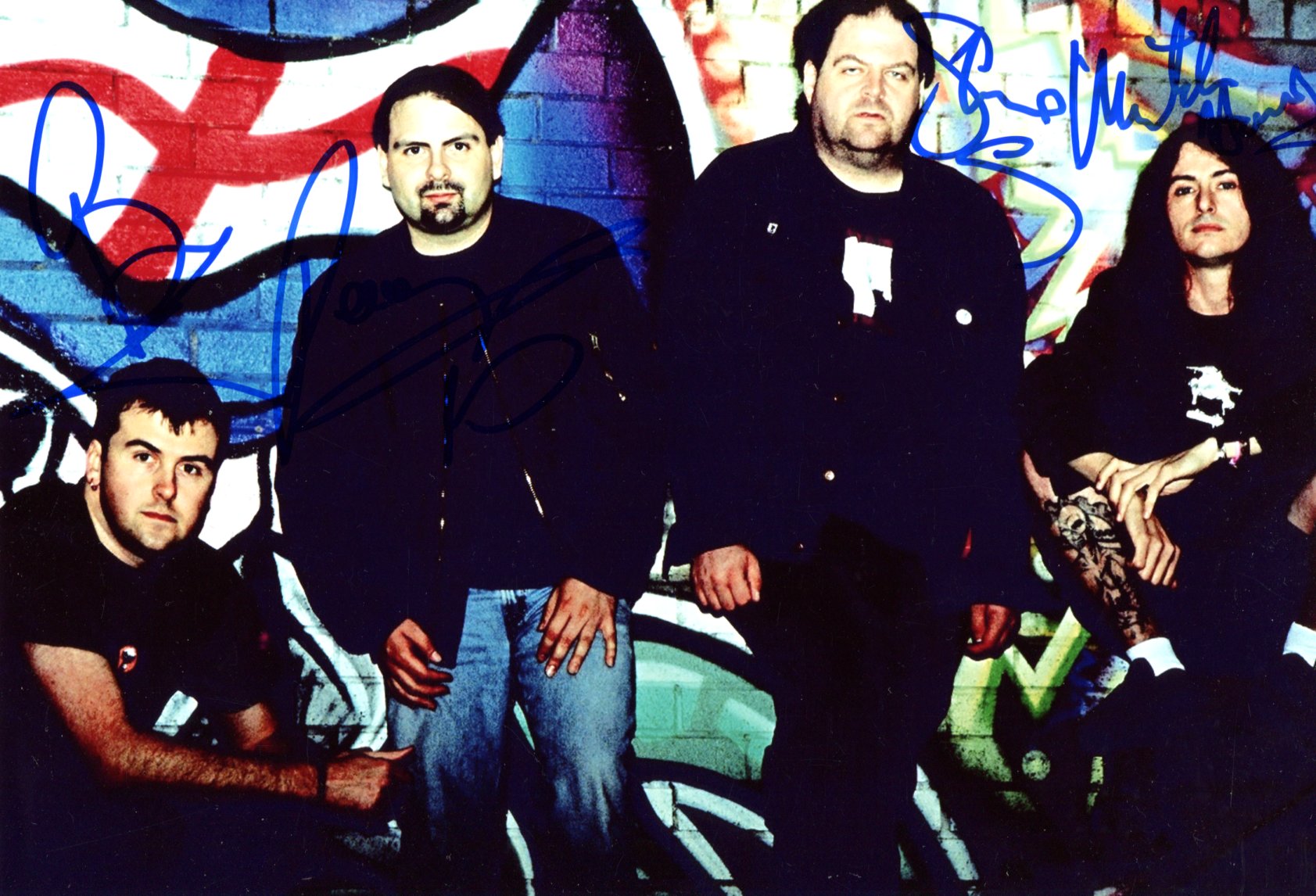 Napalm Death Autograph Autogramm | ID 15973554553213