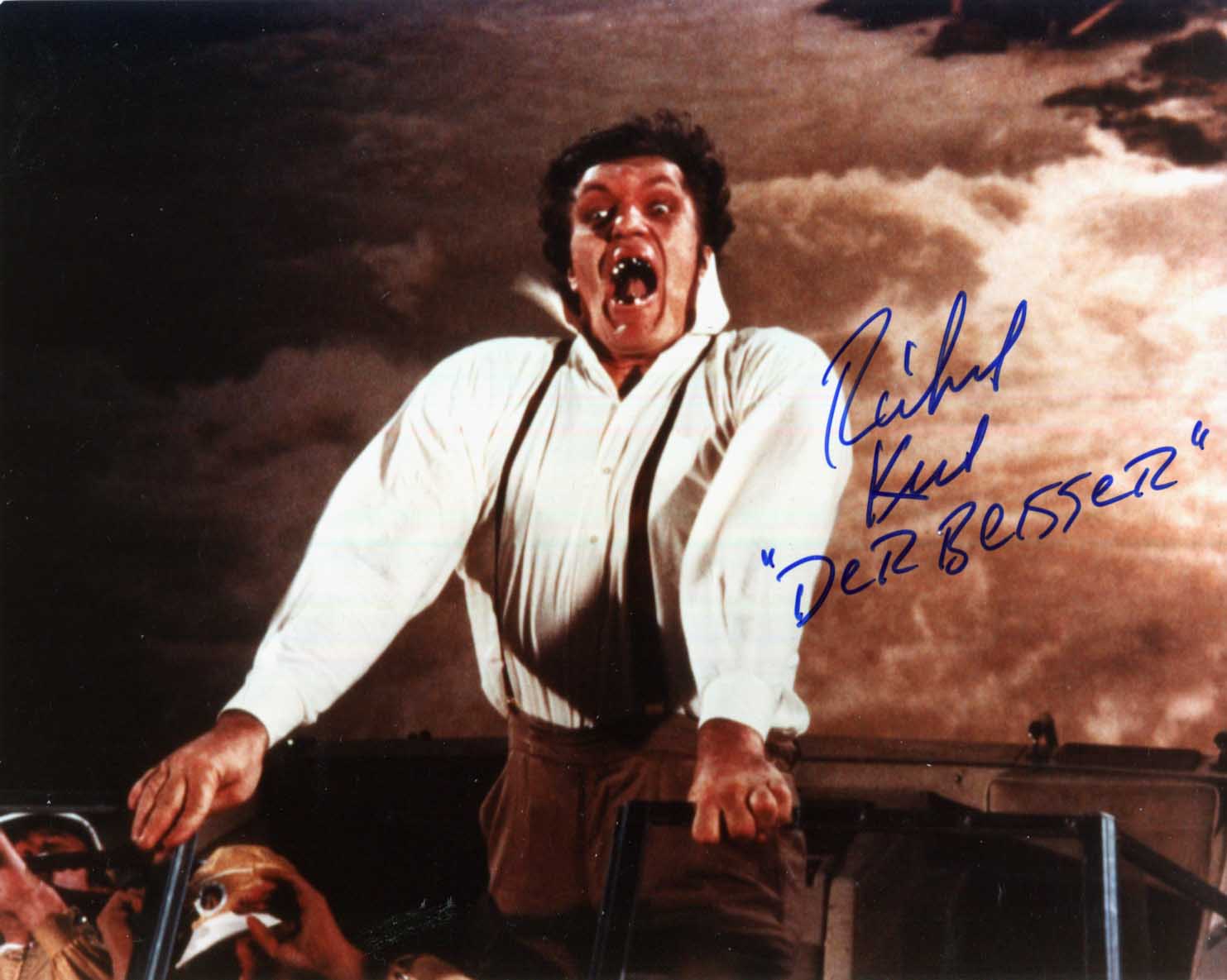 Richard Kiel Autograph