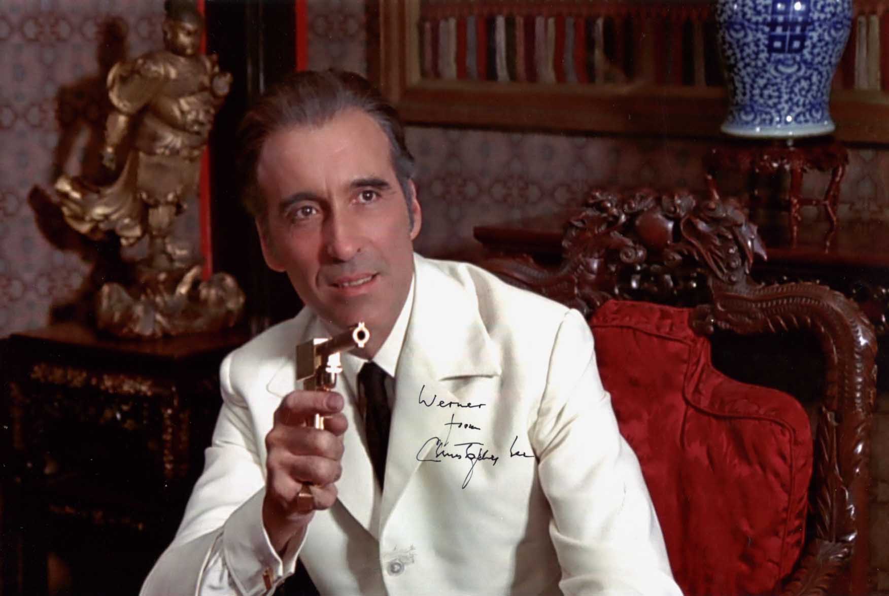 Christopher Lee Autograph
