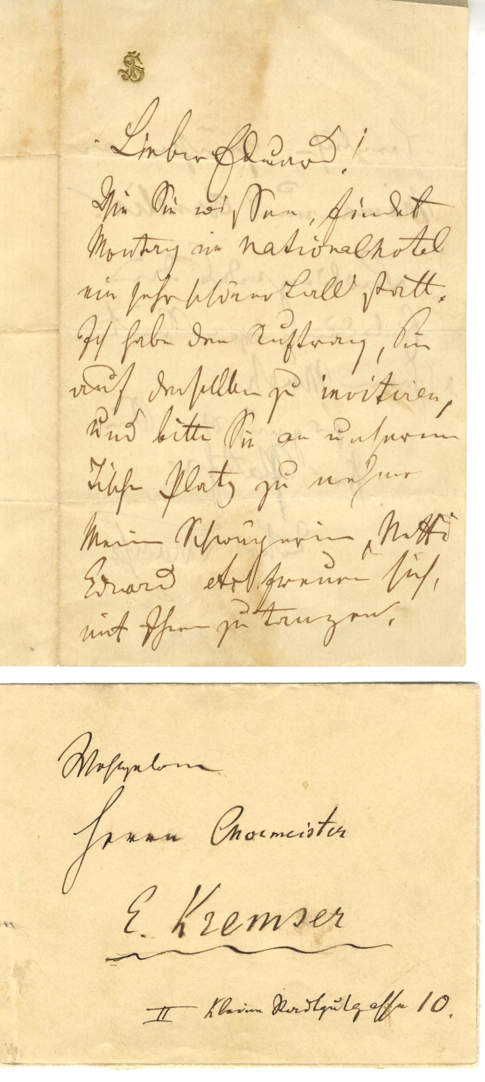 Johann Strauss II Autographs