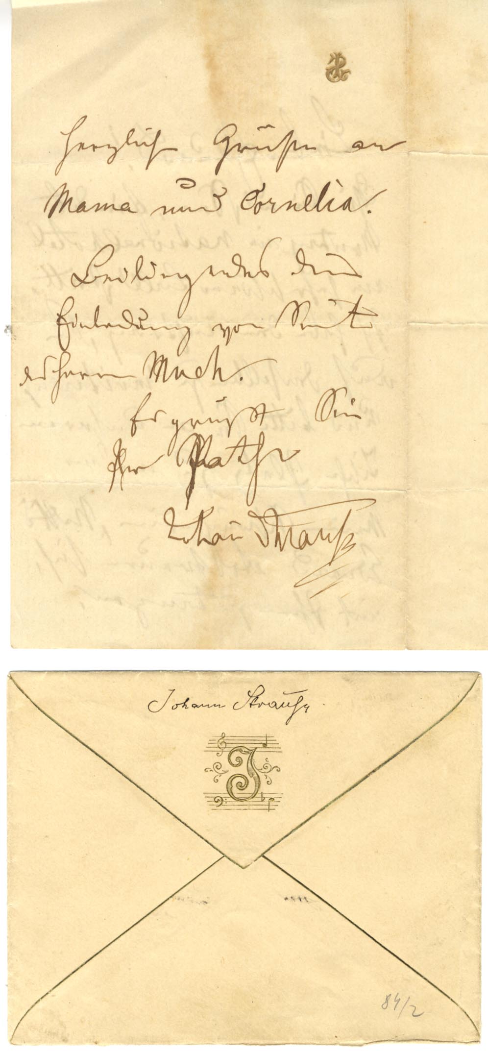 Johann Strauss II Autographs