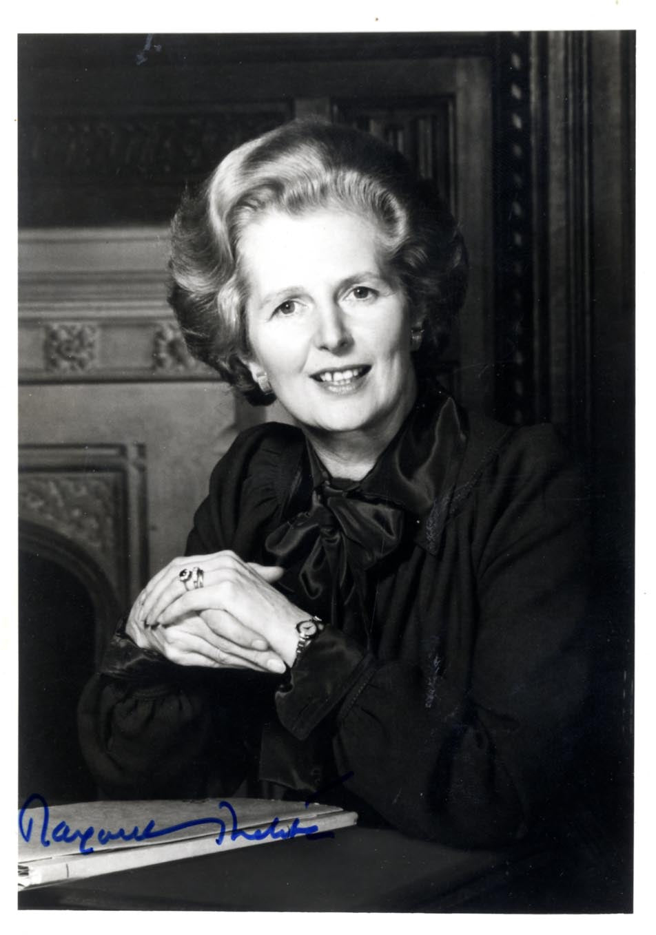 Margaret Thatcher Autographs