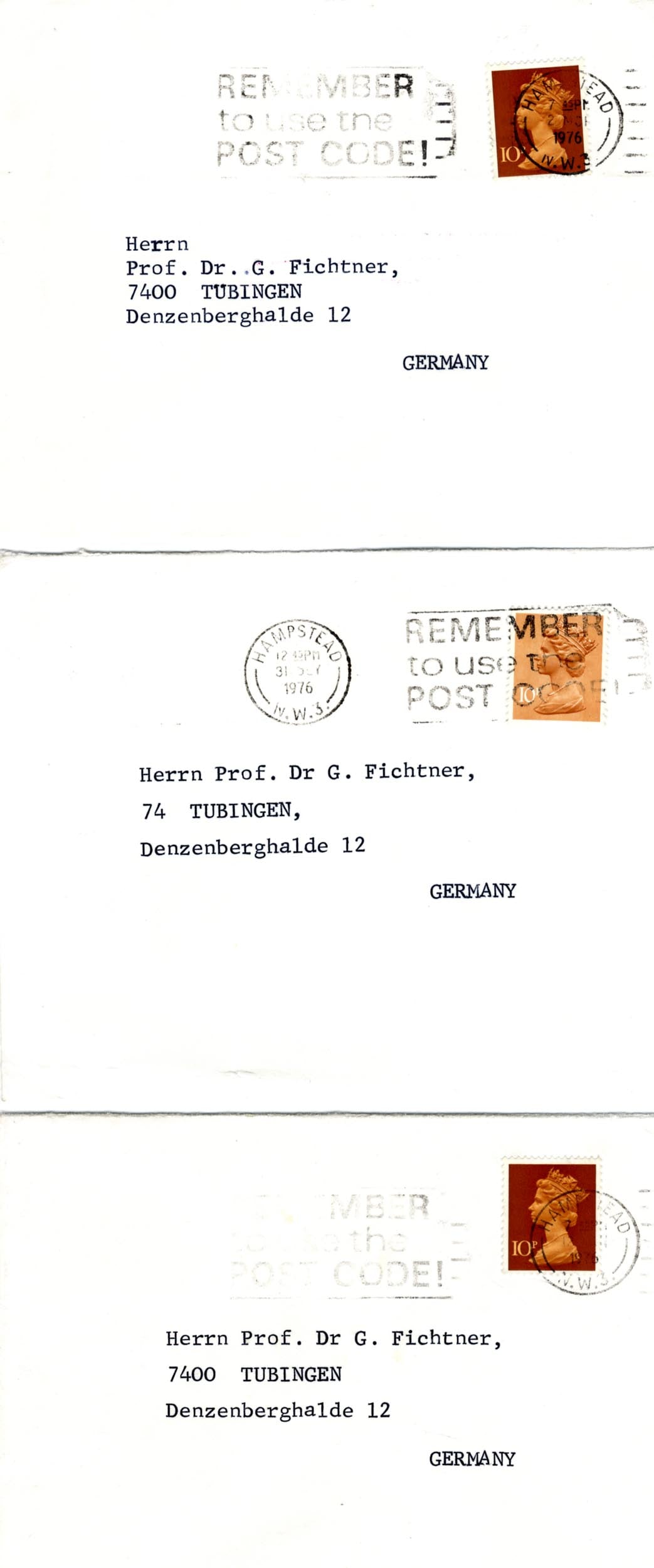 Anna Freud Autogramme