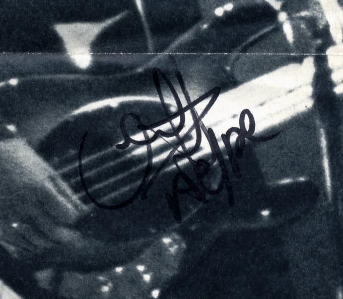 AC/DC (Band) Autogramme