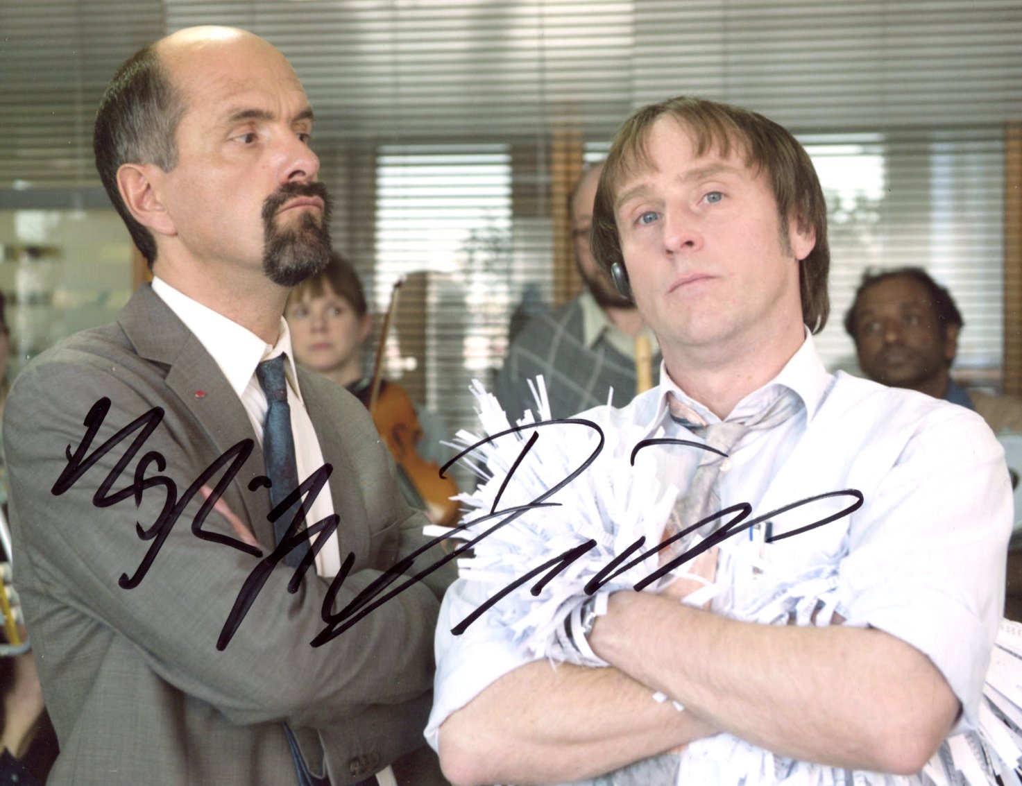 Bjarne Mädel & Christoph Maria Herbst Autogramme