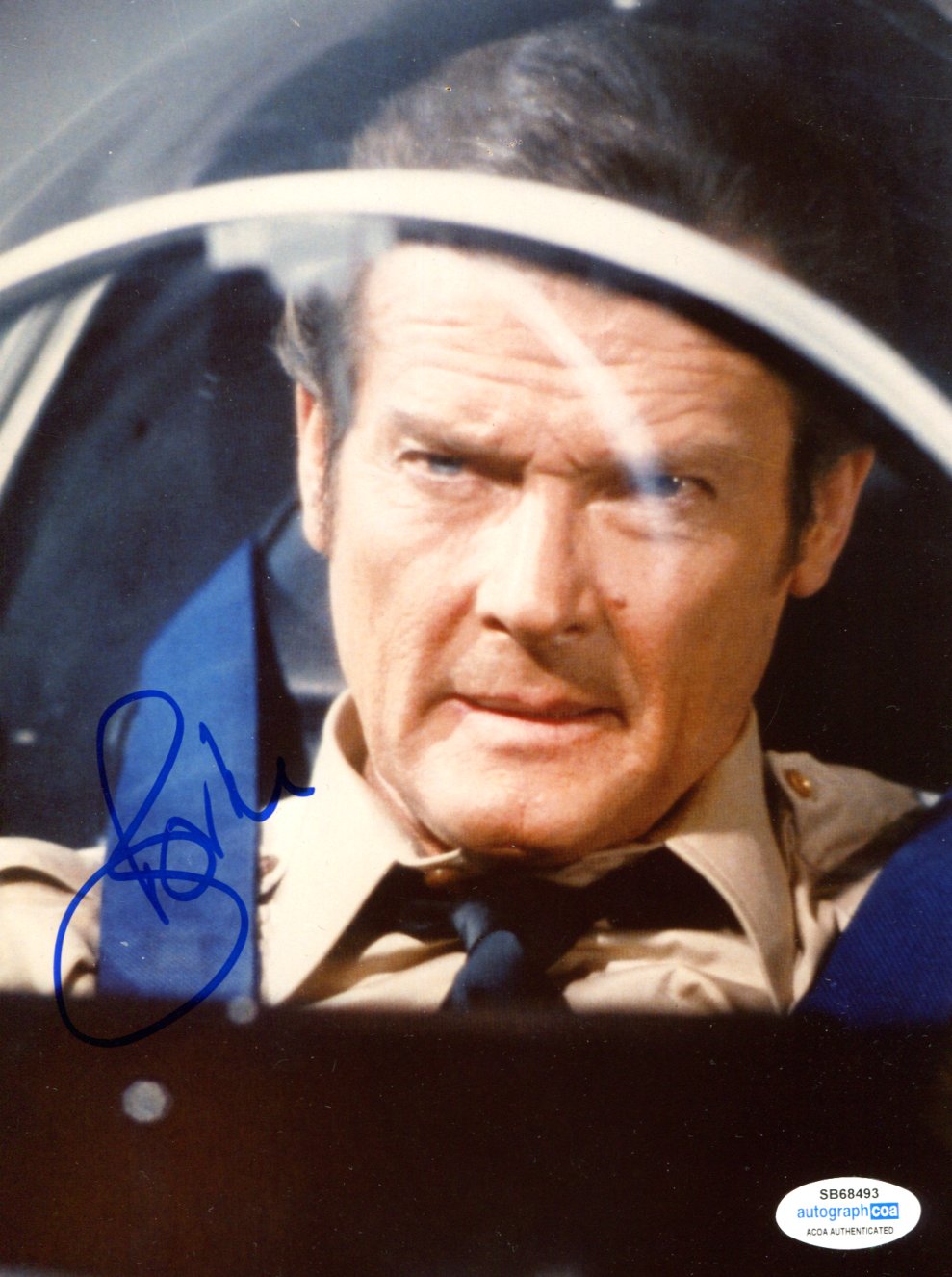Roger Moore Autograph Autogramm | ID 15986596807037
