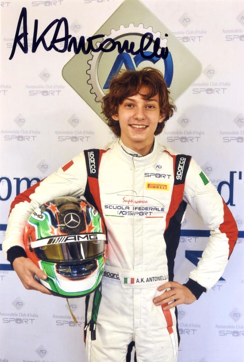 Andrea Antonelli Autograph Autogramm | ID 15987498910077
