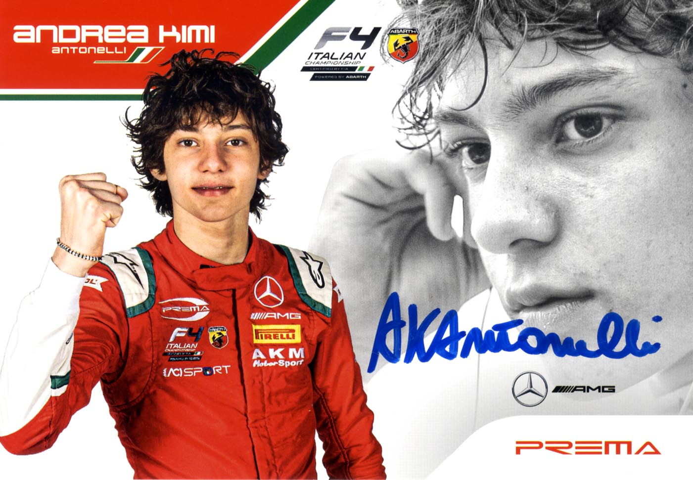 Andrea Antonelli Autograph Autogramm | ID 15987514868093
