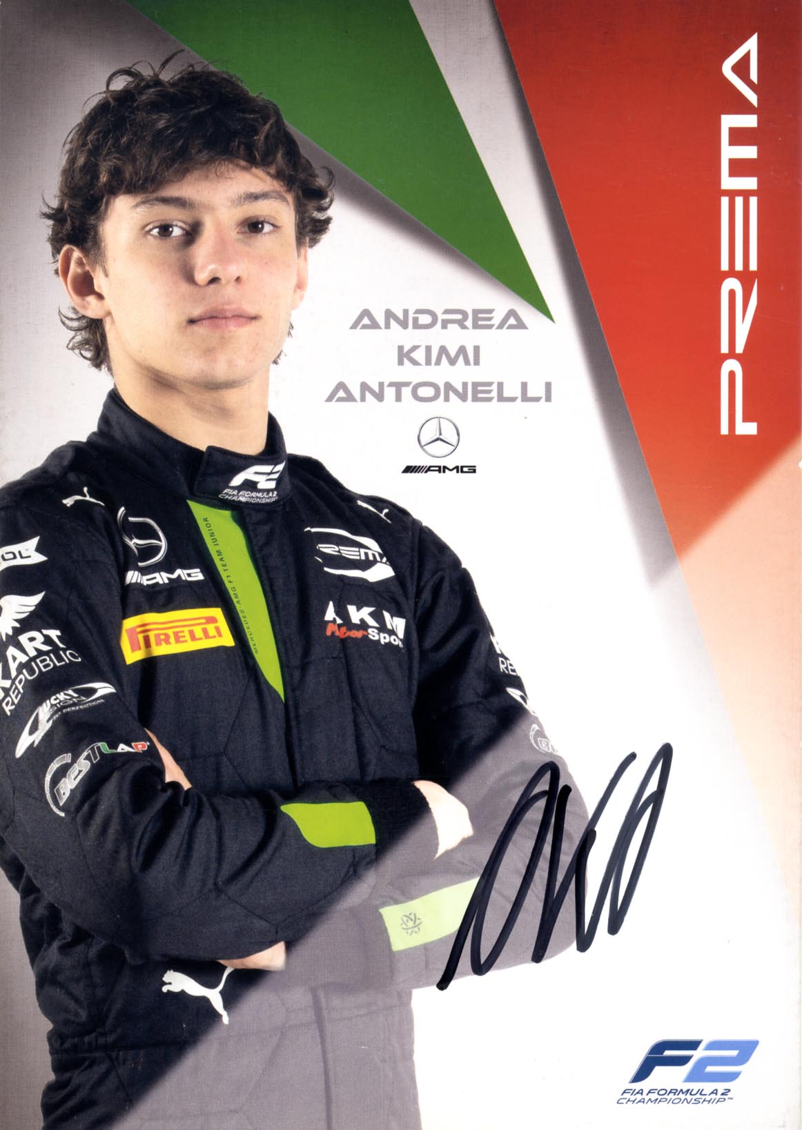 Andrea Antonelli Autograph Autogramm | ID 15987519324541