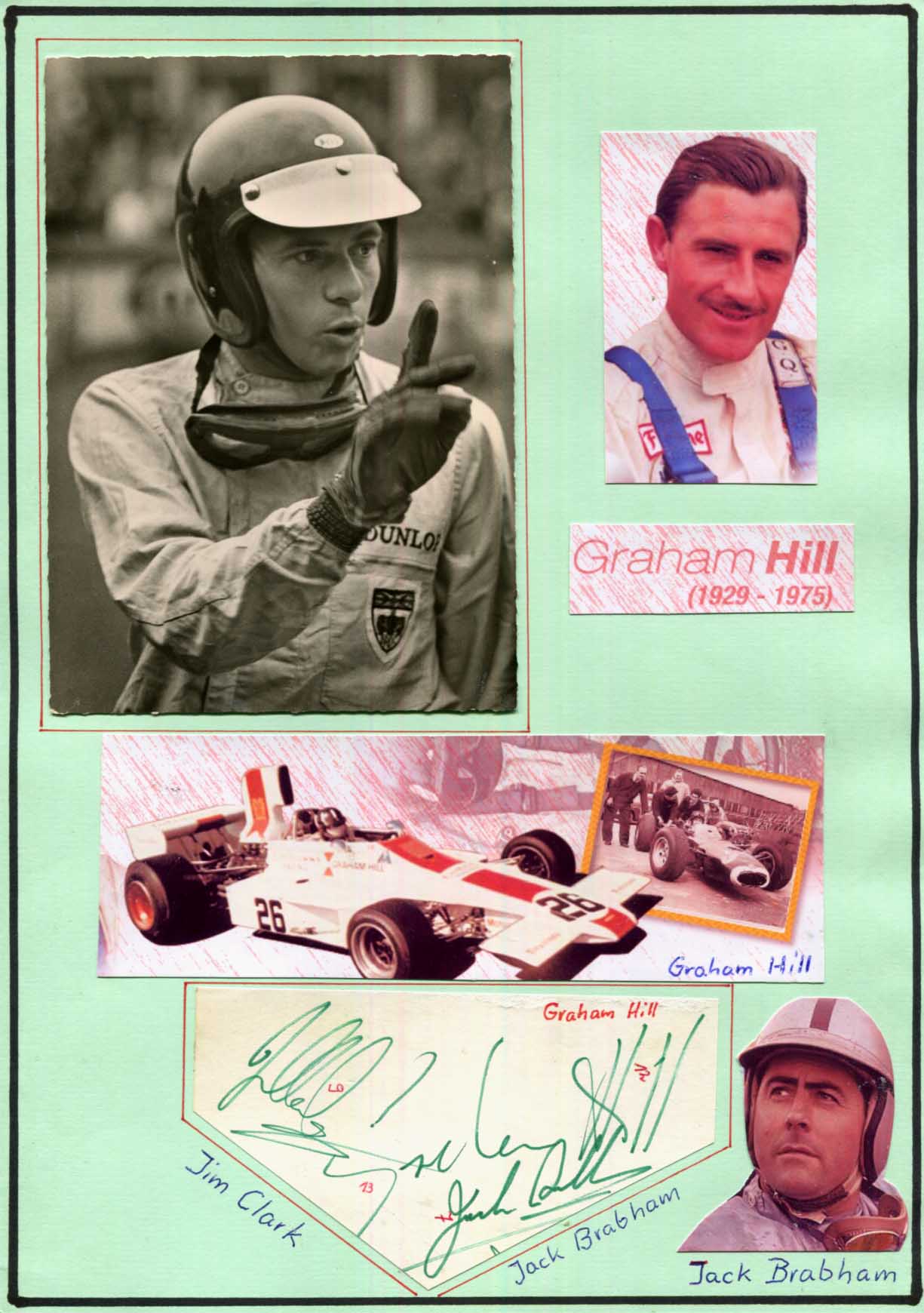 Early Formula One World Champions Autographs