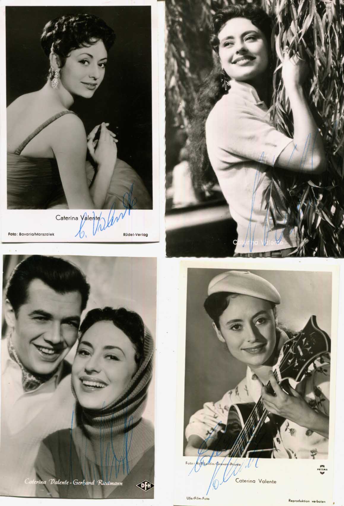 Caterina Valente Autograph Autogramm | ID 15988604273021