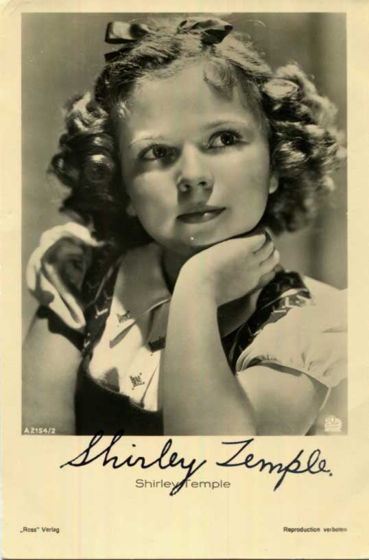 Shirley Temple Autograph Autogramm | ID 15989222048125