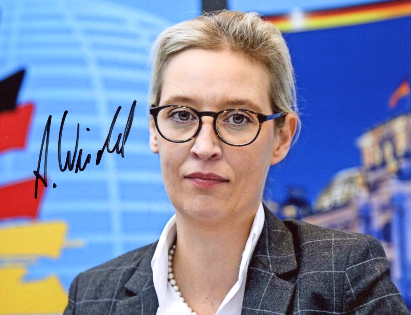 Alice Elisabeth Weidel Autograph Autogramm | ID 15990479028605