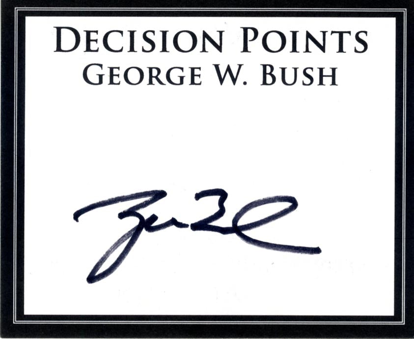George Walker Bush Autograph Autogramm | ID 15990521332093