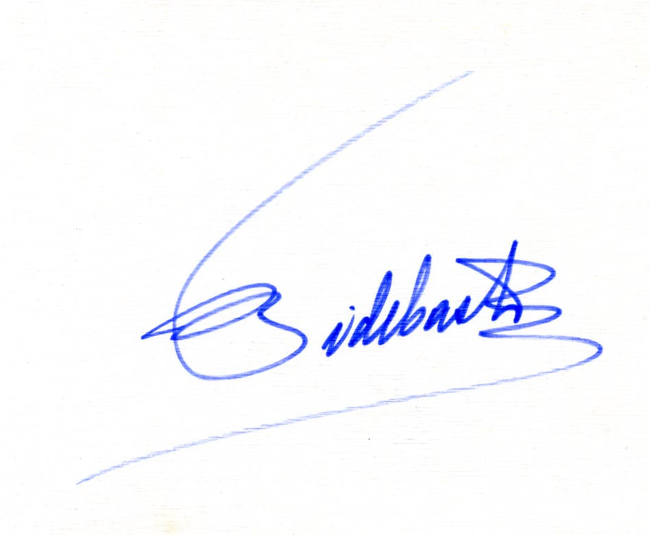 Fidel Castro Autogramm