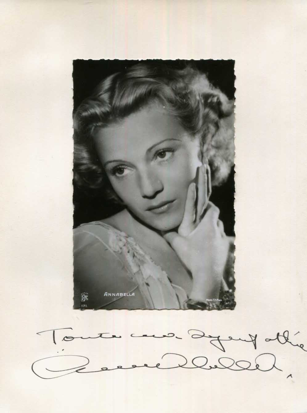 Annabella Autogramm