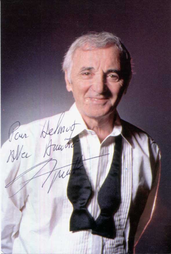 Charles Aznavour Autograph Autogramm | ID 15992474665341