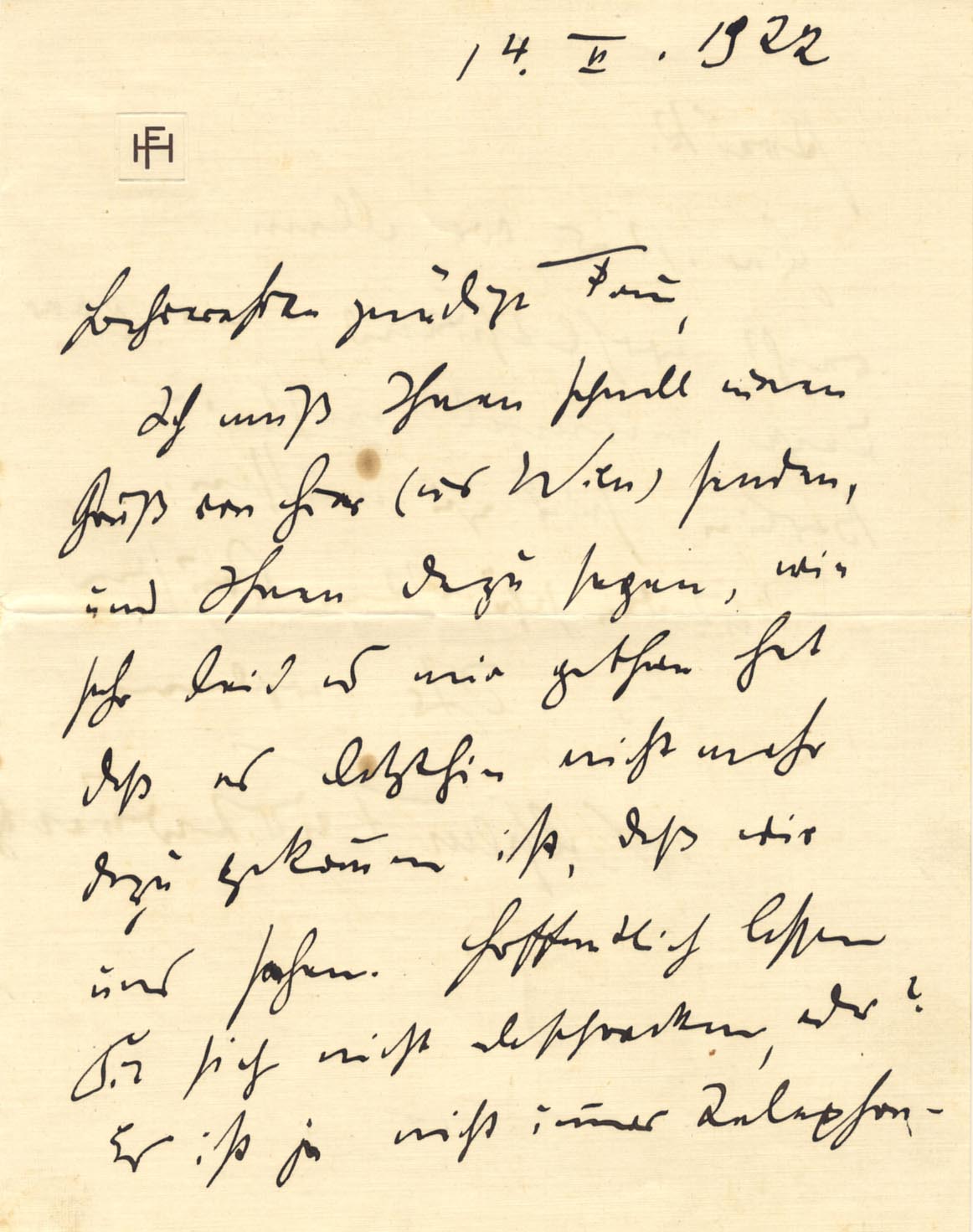 Wilhelm Furtwängler Autogramm