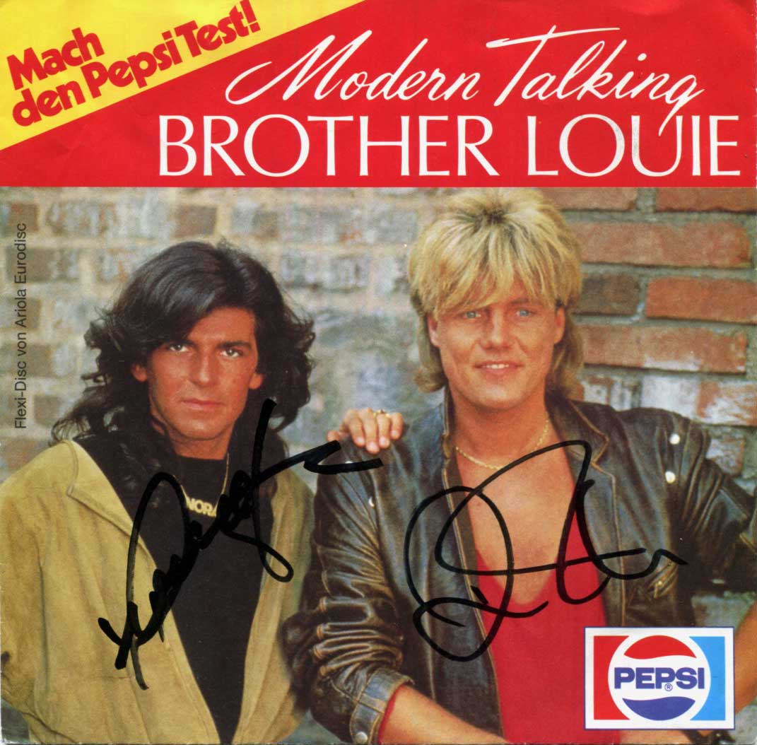 Thomas &amp; Dieter Anders &amp; Bohlen Autograph Autogramm | ID 15996770353533